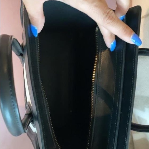 Celine Bi-Colour Nano Luggage Tote - Picture 8 of 9